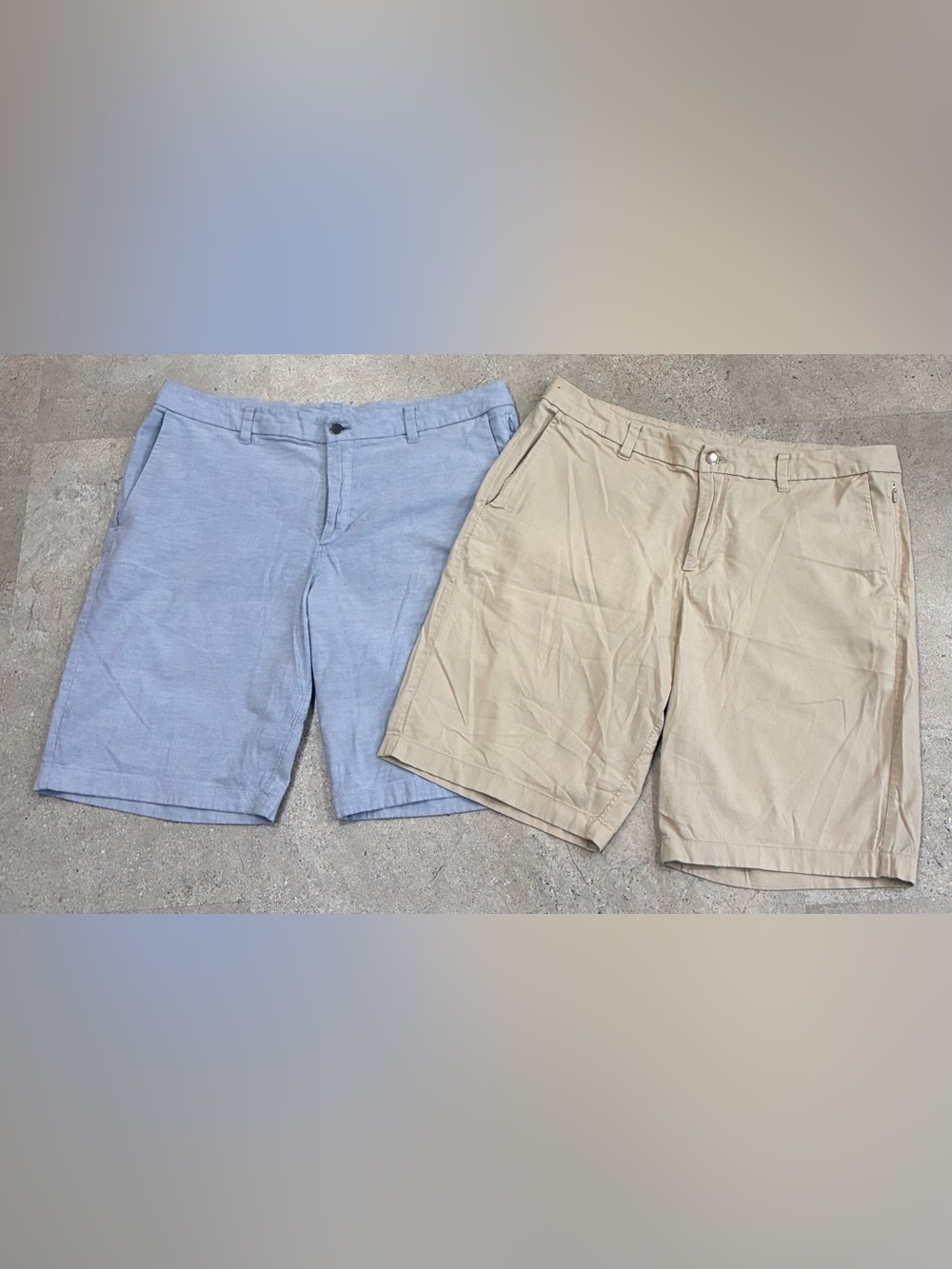 (2) pr. Mens LULULEMON Shorts, sz 36